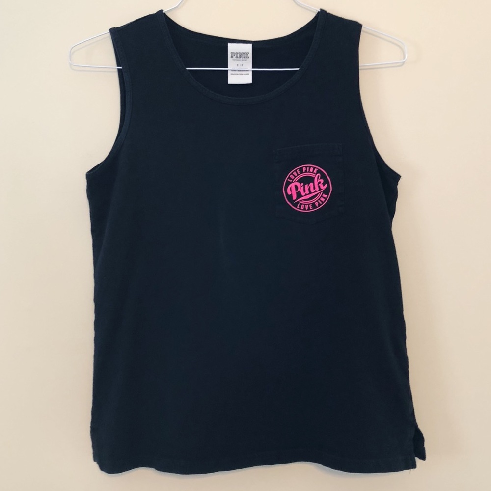 VS PINK Classic Muscle Graphic Tee